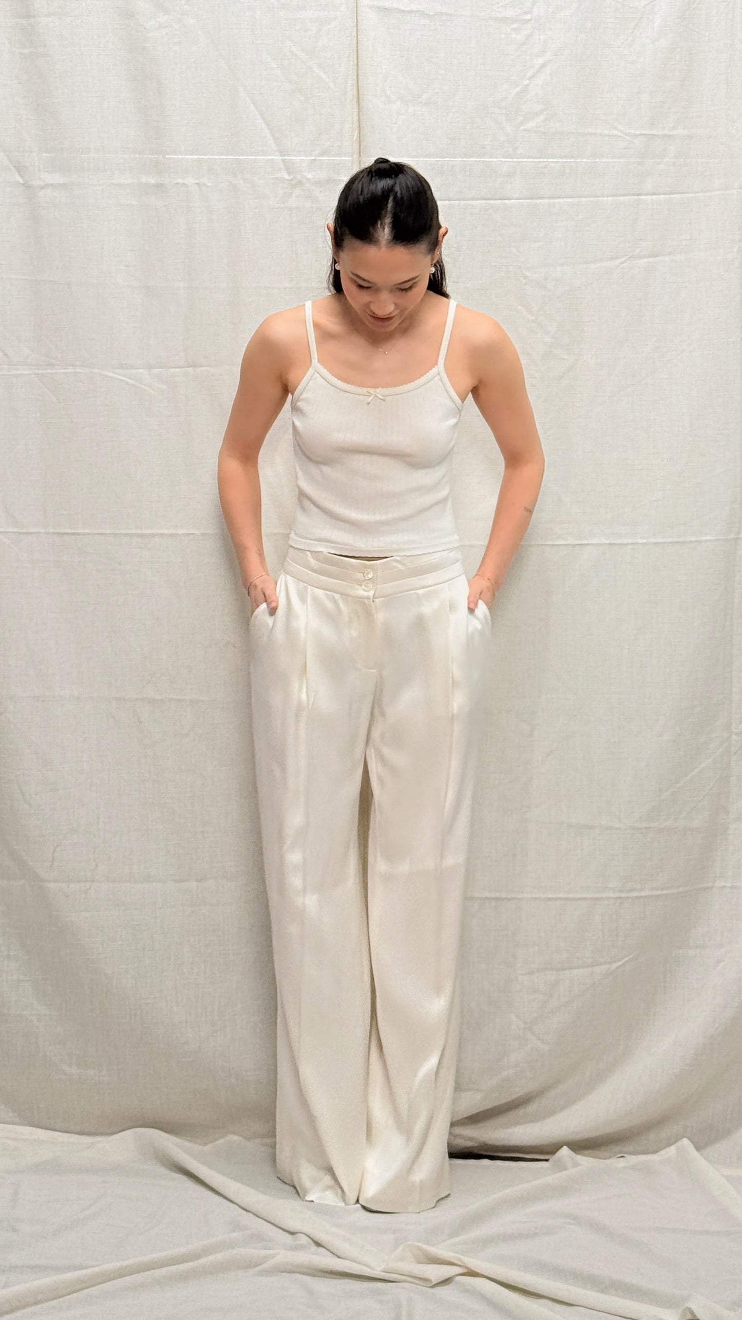 Celine Silk Trousers