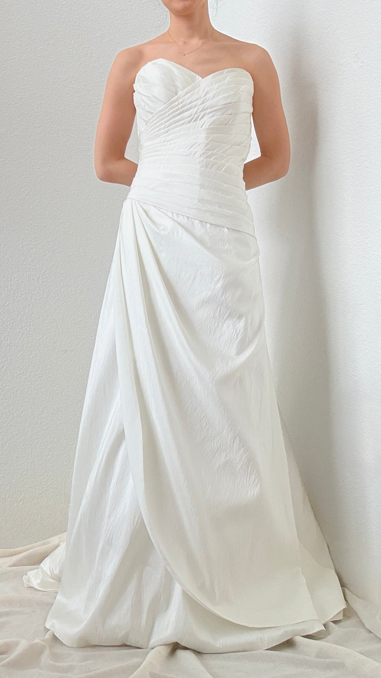 2000s Mori Lee by Madeline Gardner Strapless Gown