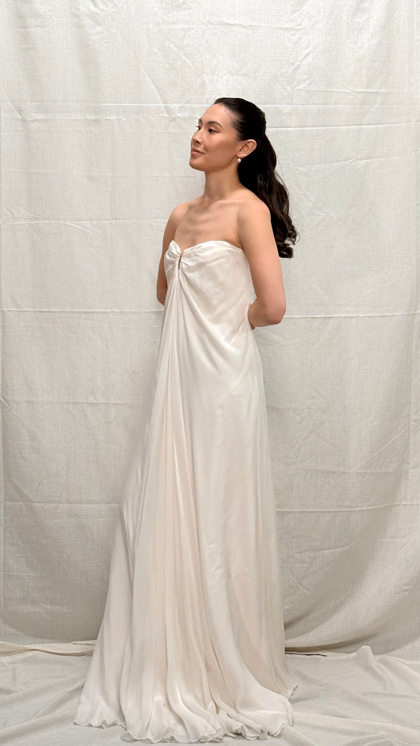 Vintage Nicole Miller Silk Gown