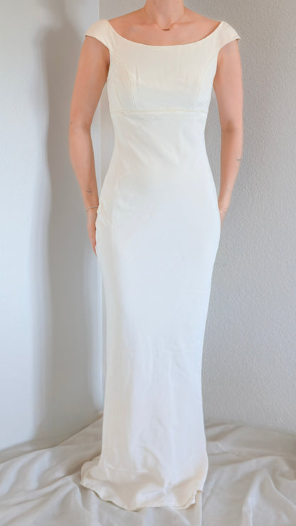 Vintage Custom Silk Two-Piece Gown