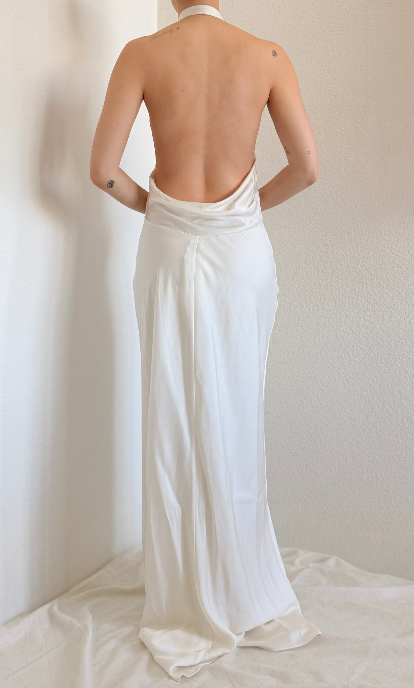 SIMKHAI Reannon Draped Gown