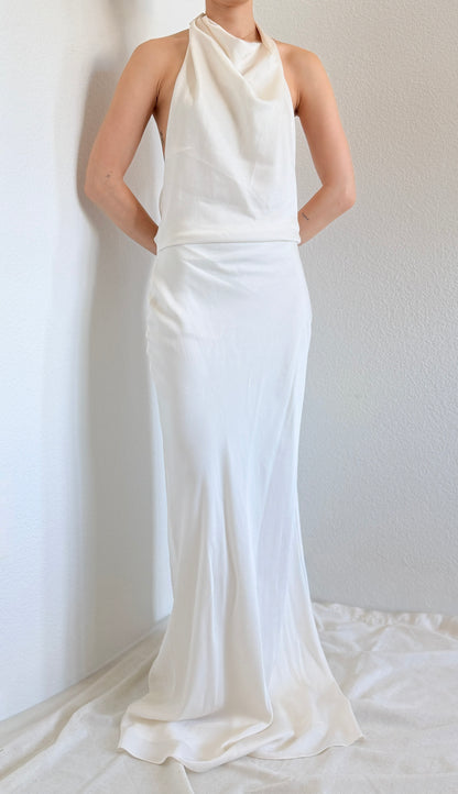 SIMKHAI Reannon Draped Gown