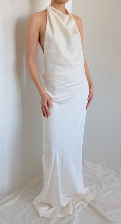 SIMKHAI Reannon Draped Gown