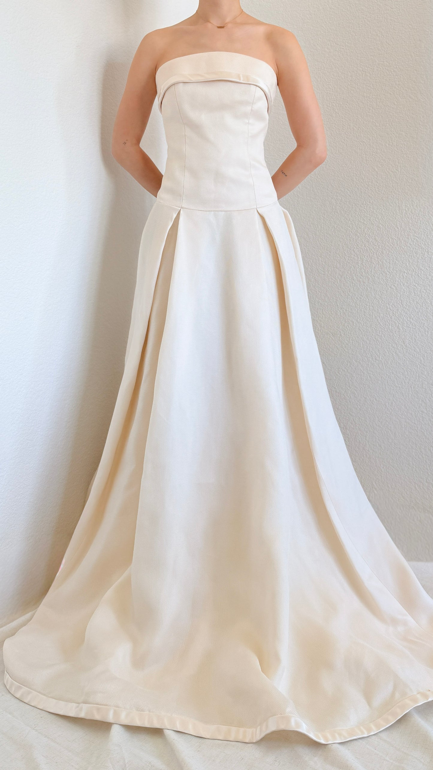 Ramona Keveza Drop Waist Gown (Unworn Sample)