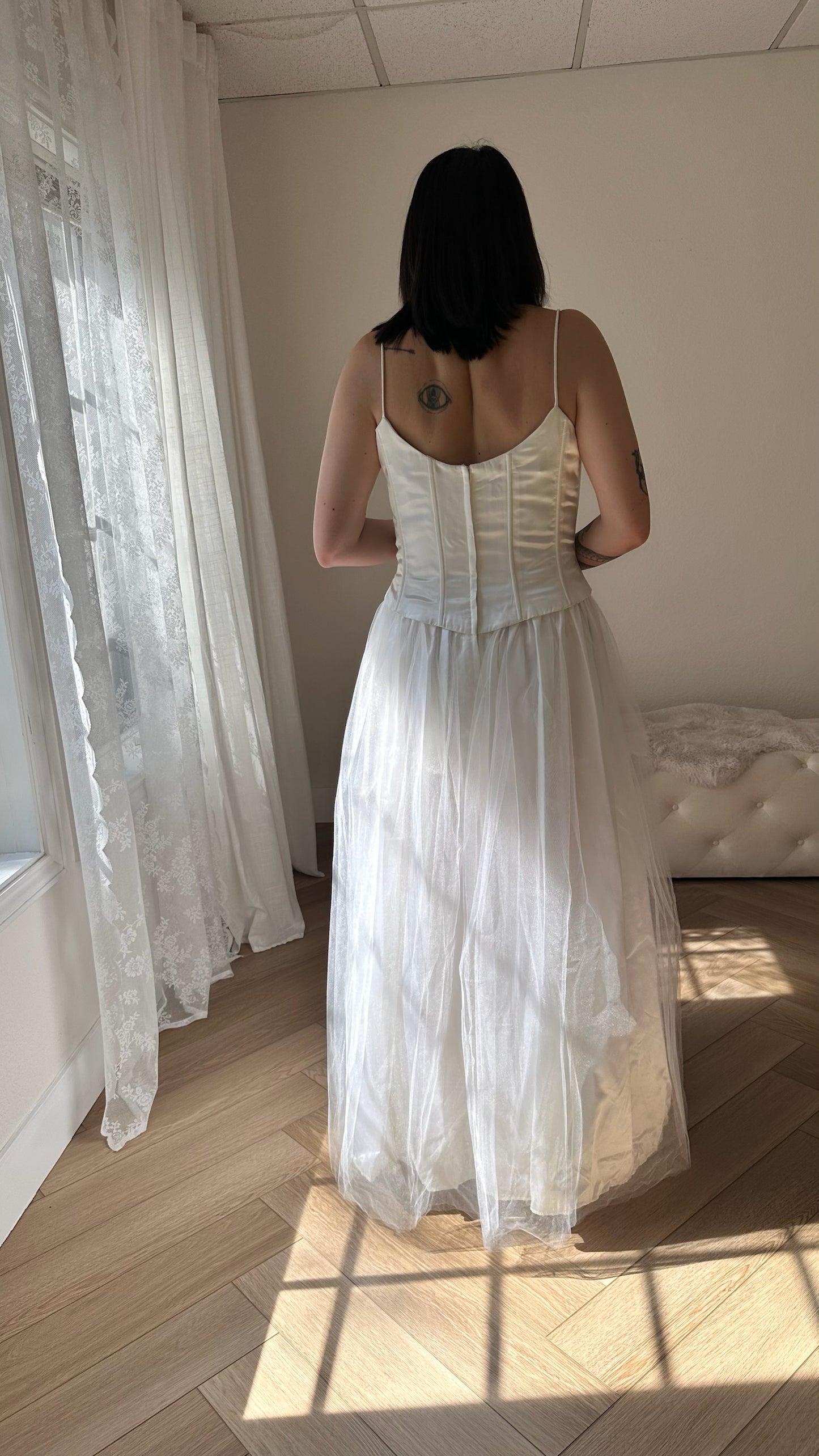 Vintage Jessica McClintock Bridal Gown